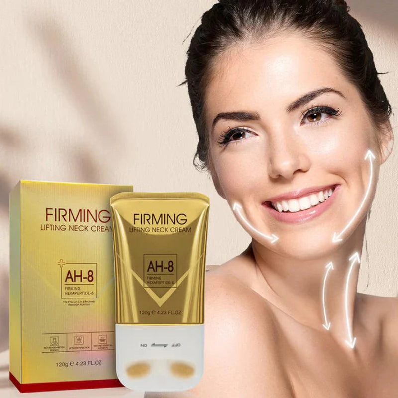 Firming Neck Cream with 360° Massage Roller Applicator
