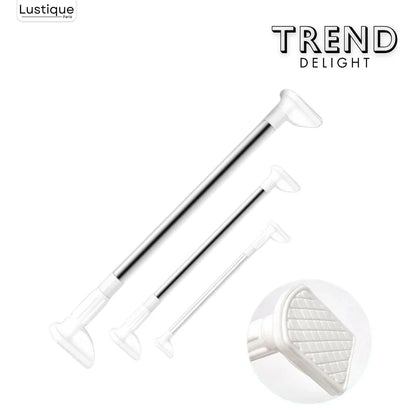 FlexRod™ – Universal Telescopic Tension Rod Without Drilling for Bathroom and Kitchen [50% Off]