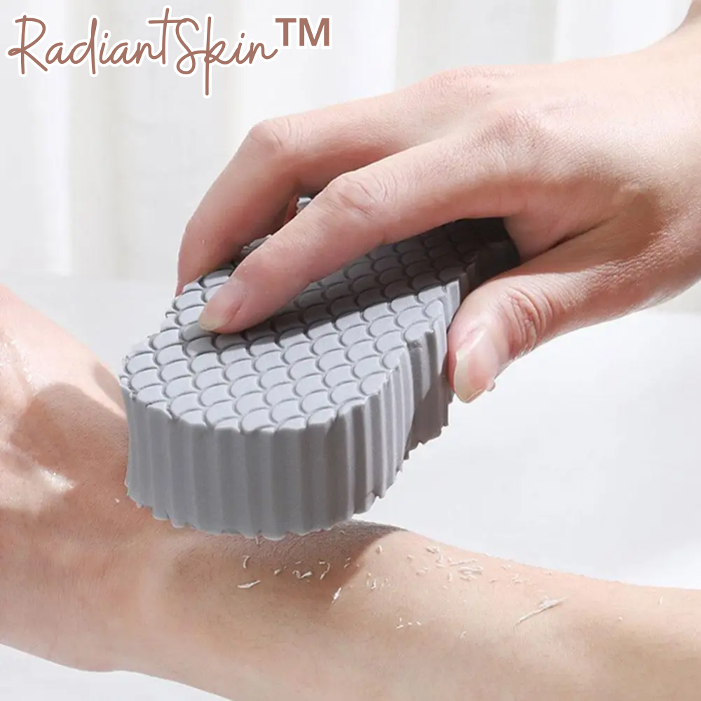 Gentle Exfoliating Sponge for Sensitive Skin – Chemical-Free Body Scrub