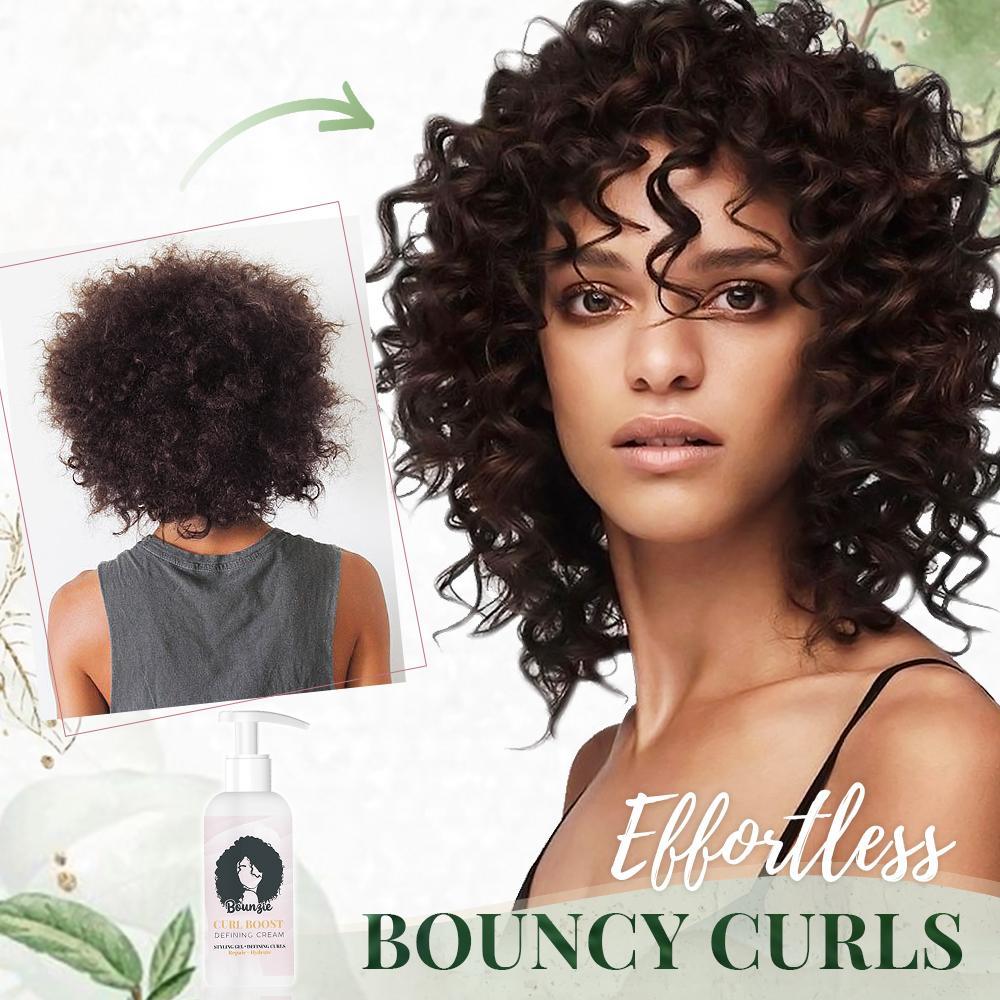 BouncyCurls™ – Enhanced Volume and Smooth Styling Hair Cream [1 + 1 Free]