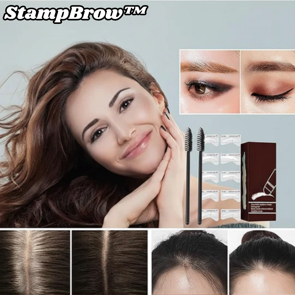StampBrow – Perfectly Shaped Eyebrows in Seconds [1 + 1 Free]