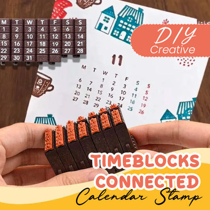 TimeBlocks™ – Calendar Stamp for Efficient Daily Planning Organization [50% Discount]
