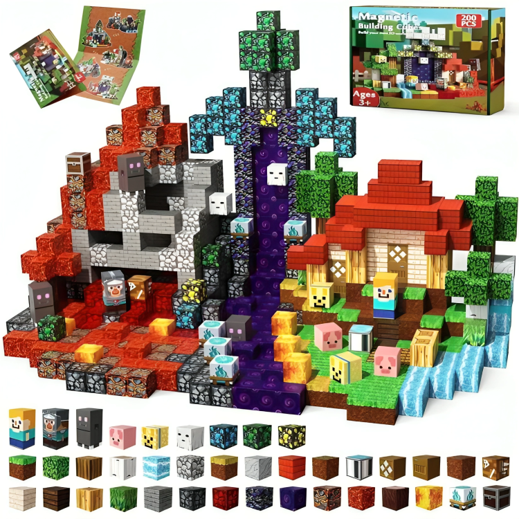 PixelBrix™ – (200-Piece Set) to Unleash Your Creativity [50% Off]