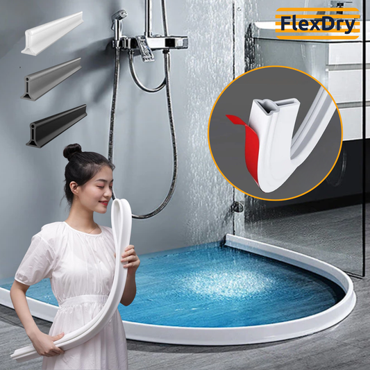 FlexDry – Silicone Shower Seal for Effective Water Protection in the Bathroom [50% Discount]