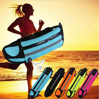 RunSafe – Waterproof Hip Bag, Ultra-Lightweight, Practical & Safe for Sports & Travel [1 + 1 Free]