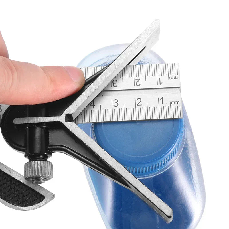 Adjustable Angle Ruler Set with Scribing Pin for Woodworking & Metalworking