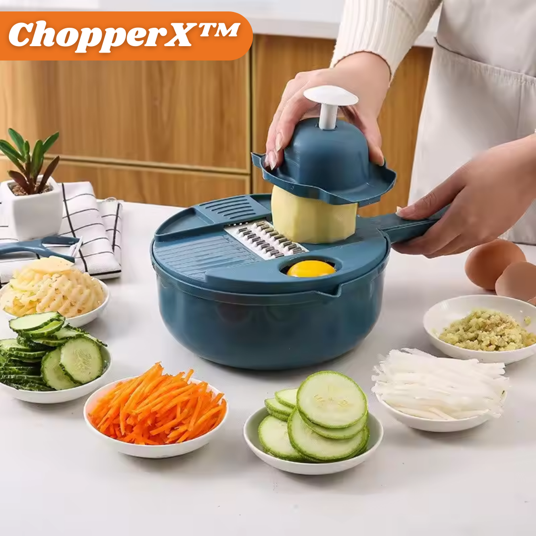 ChopperX – Multifunctional Vegetable Cutter for Quick and Easy Preparation [50% Off]