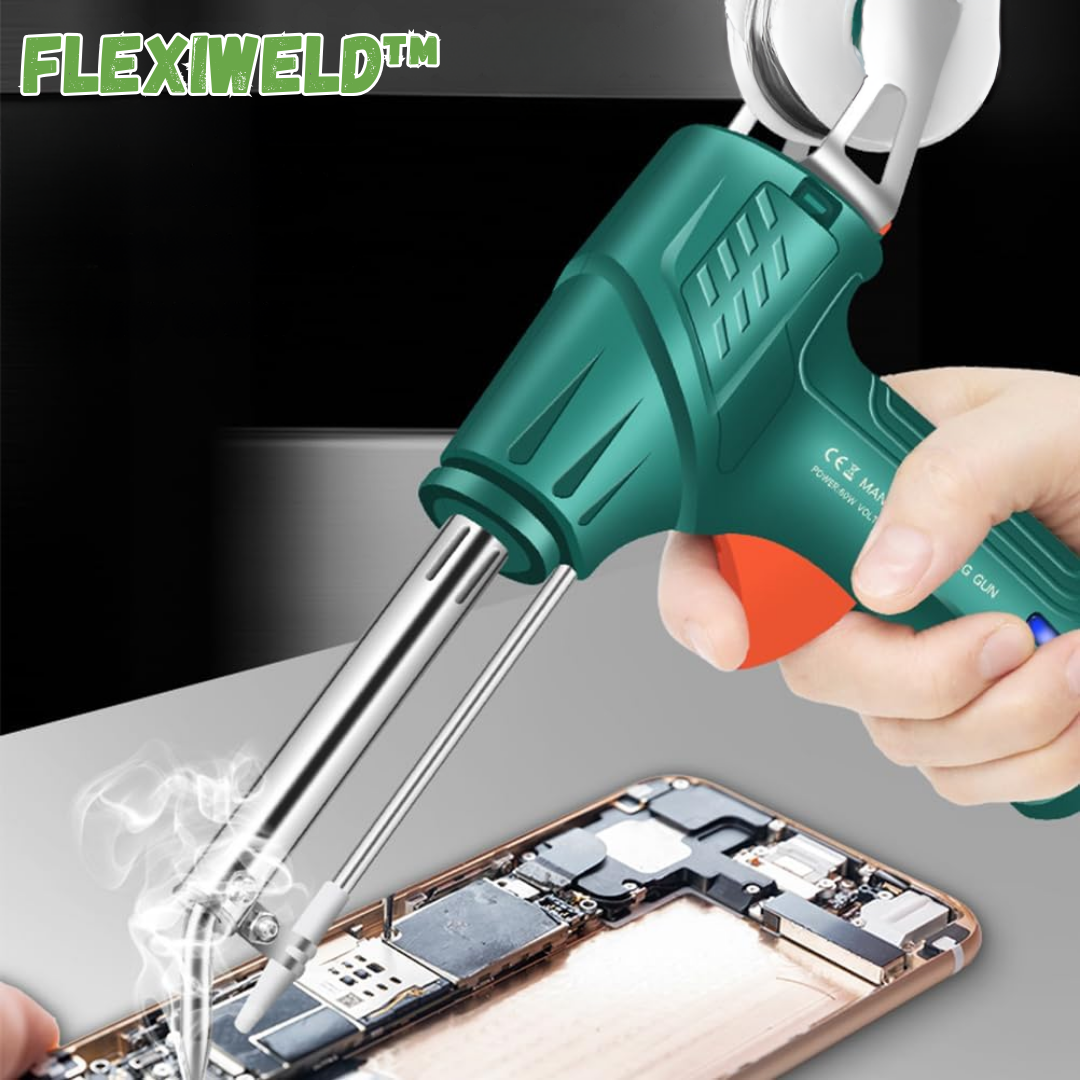Multi-Function Soldering Iron with Laser Alignment & Side Viewing Window