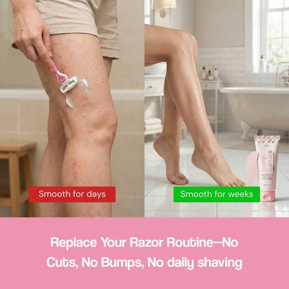 Gentle Hair Removal Cream with Vitamin E & Provitamin B5 for Smooth Skin