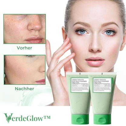 VerdeGlow – Green Tomato Clay Mask for Radiantly Pure Skin [1 + 1 Free]