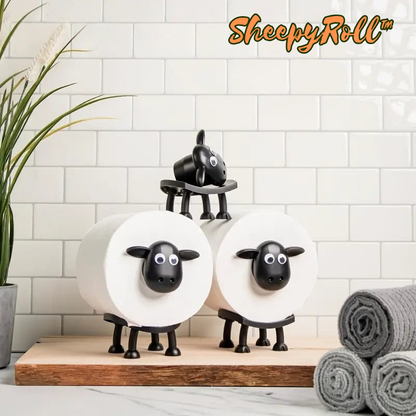 SheepyRoll – Decorative Roll Holder for Charming Organization [1 + 2 Free]