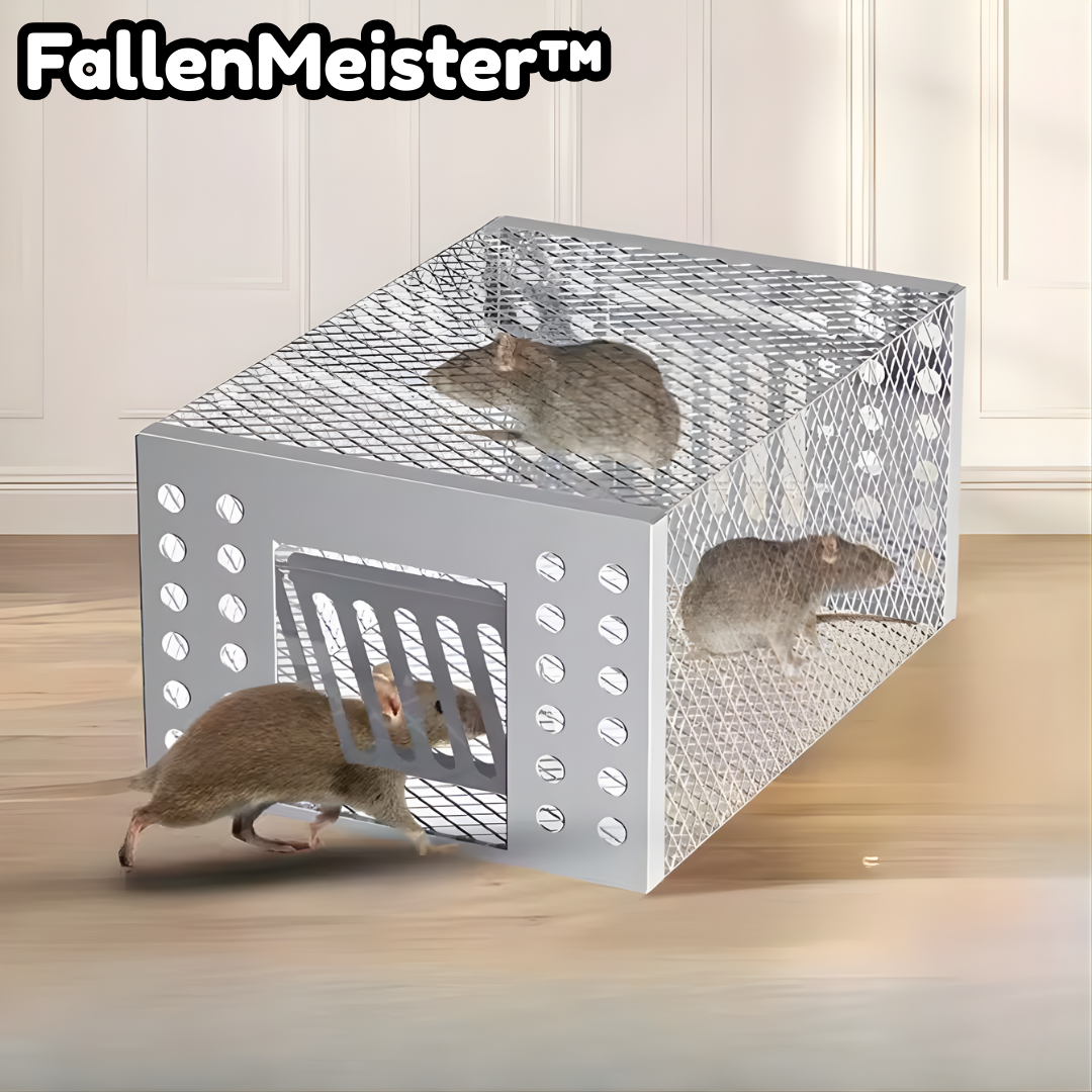 Automatic Mouse Trap – Galvanized Steel Multi-Catch for Up to 10 Mice