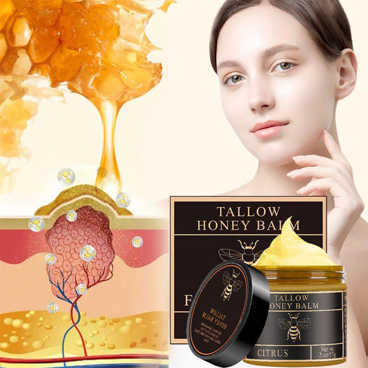 NaturBalance™ – Face Cream with Tallow, Beeswax & Honey for Smooth, Supple Skin Everyday Care [1 + 1 Free]