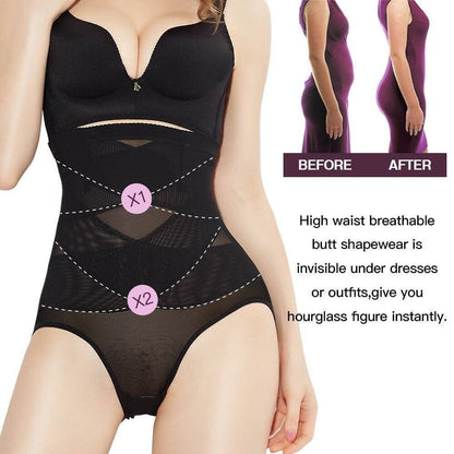 SlimFlex™ - Cross Compression High-Waisted Shapewear [50% Off]