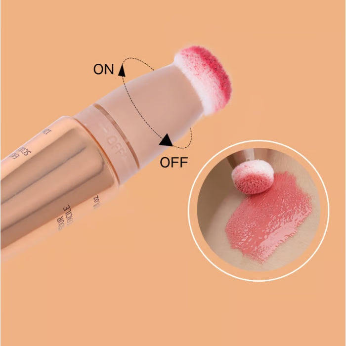 Double-Sided Contour and Blush Stick with Built-In Applicator