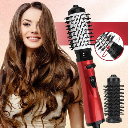3-in-1 Rotating Hot Air-Hair Styler and Dryer | Effortless Volume & Curls | Professional Hair Styling Tool | GlamTwist Pro
