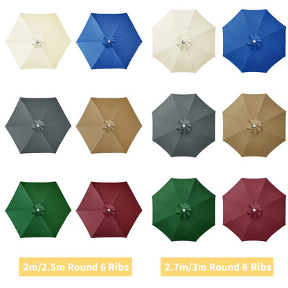 TerraShade™ – Parasol Covers, Weather-Resistant and Easily Replaceable [50% Discount]