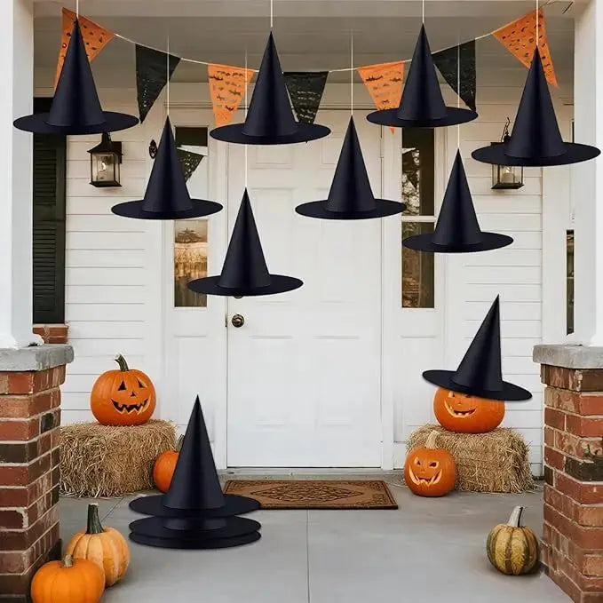 Hexenhüte™ – Unforgettable Spooky Atmosphere for Halloween & Party [6 + 6 Free]