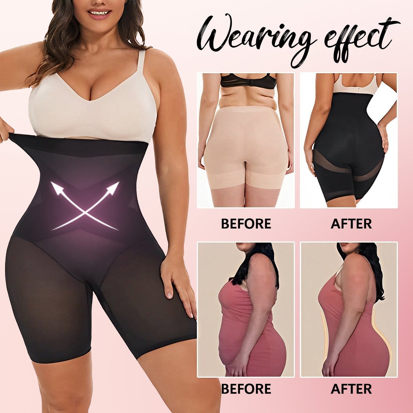 ShapeCross™ – Premium Shapewear for Smooth Beautiful Defined Curves [1 + 1 Free]