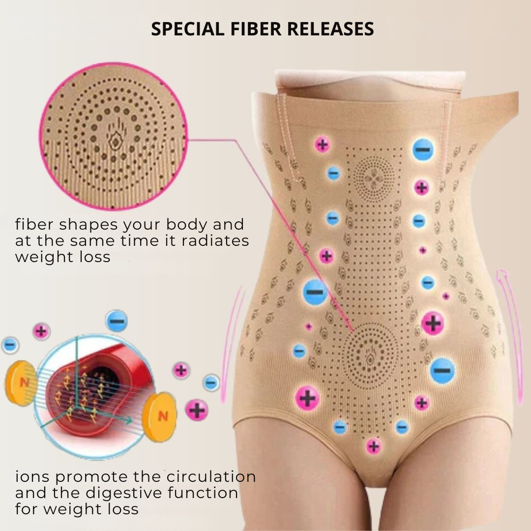High-Waisted Thermal Body Shaper for Abdomen and Hips