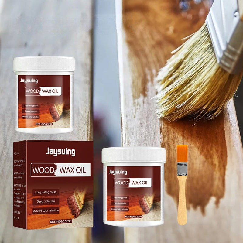 ShineGuard™ – Wood wax oil for long-lasting shine, protection, care & sustainability premium finish [50% Off]