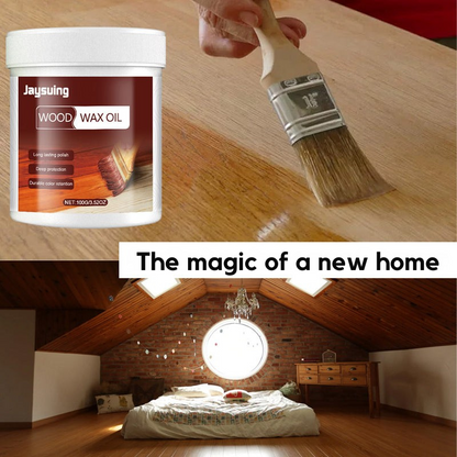 ShineGuard™ – Wood wax oil for long-lasting shine, protection, care & sustainability premium finish [50% Off]