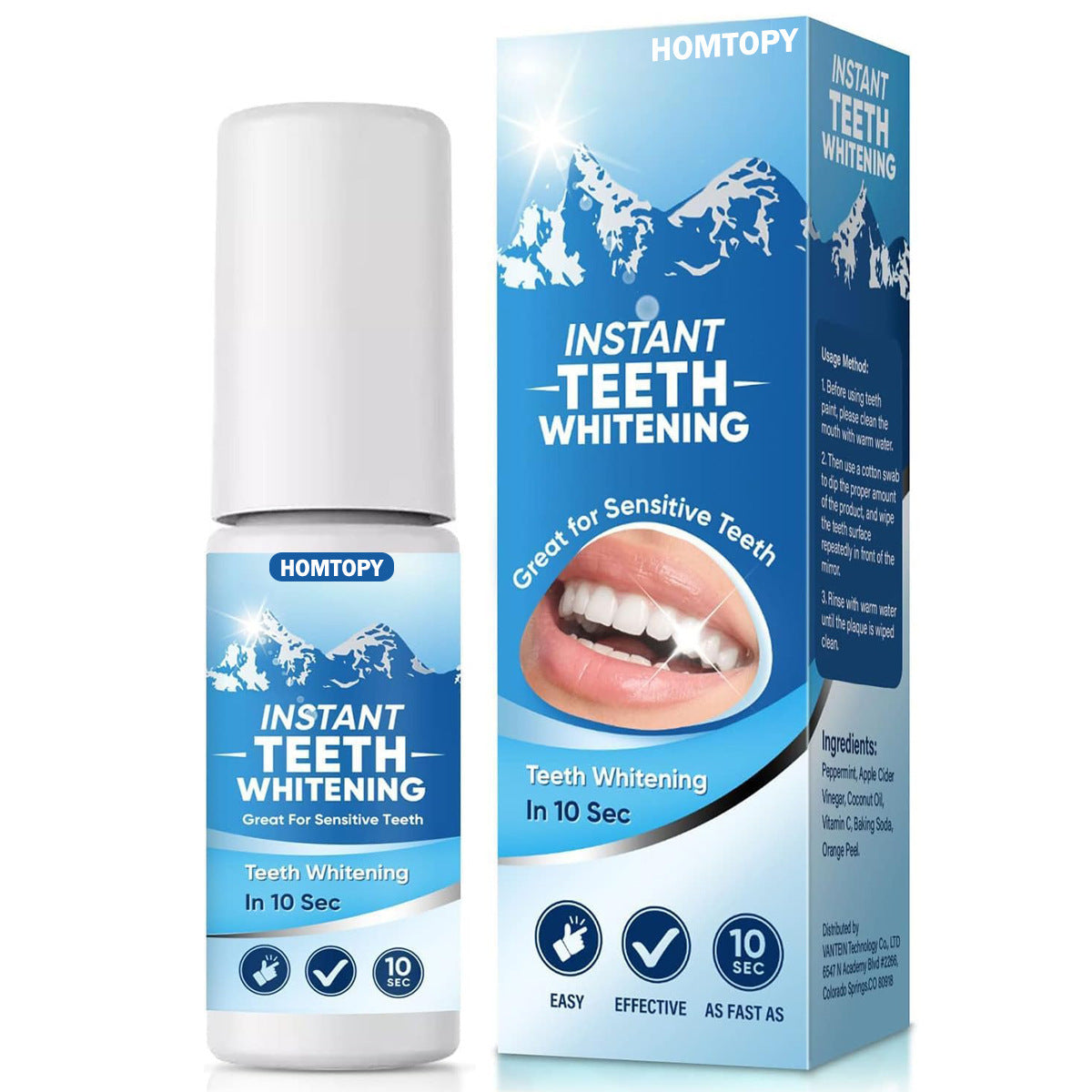 BrightSmile™ – Instant Teeth Whitening Pigment for a Radiant Smile [Buy 1 Get 1 Free]