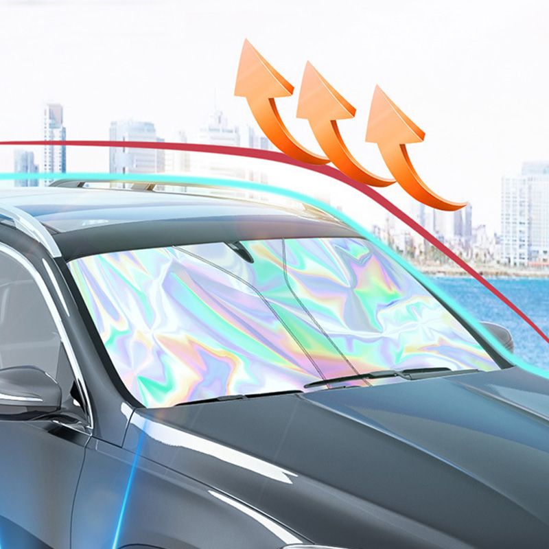 Reflective Windshield Sun Shade for Cars – Foldable UV Protection Cover