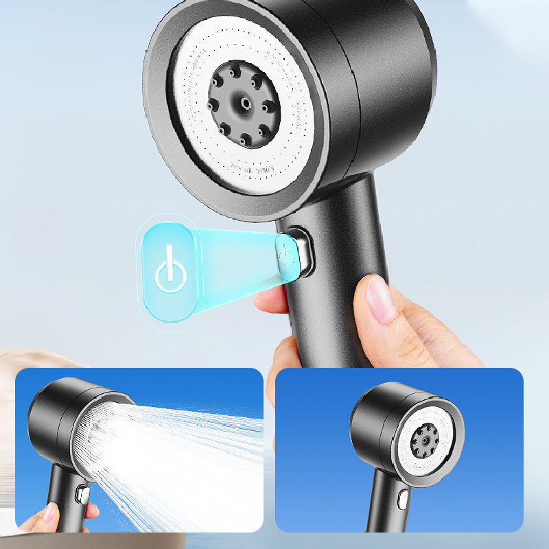 Filtered Shower Head with 4 Spray Modes – Built-In Water Filter