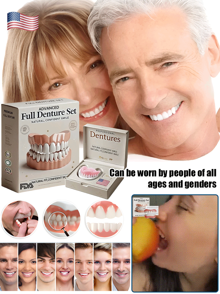 ZahnProtese™  – Natural Smile, Comfortable Fit & Reusable [50% Off]