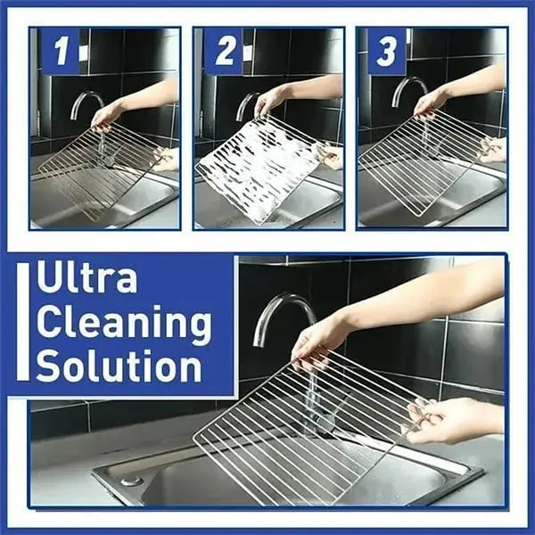Foam Grease Cleaner Spray for Kitchen & Bathroom Surfaces