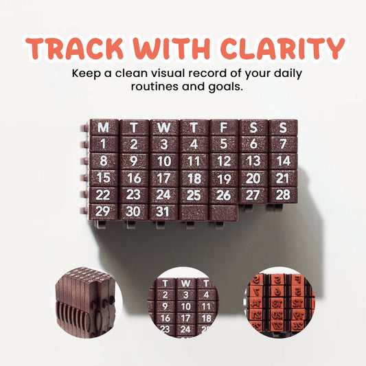 TimeBlocks™ – Calendar Stamp for Efficient Daily Planning Organization [50% Discount]
