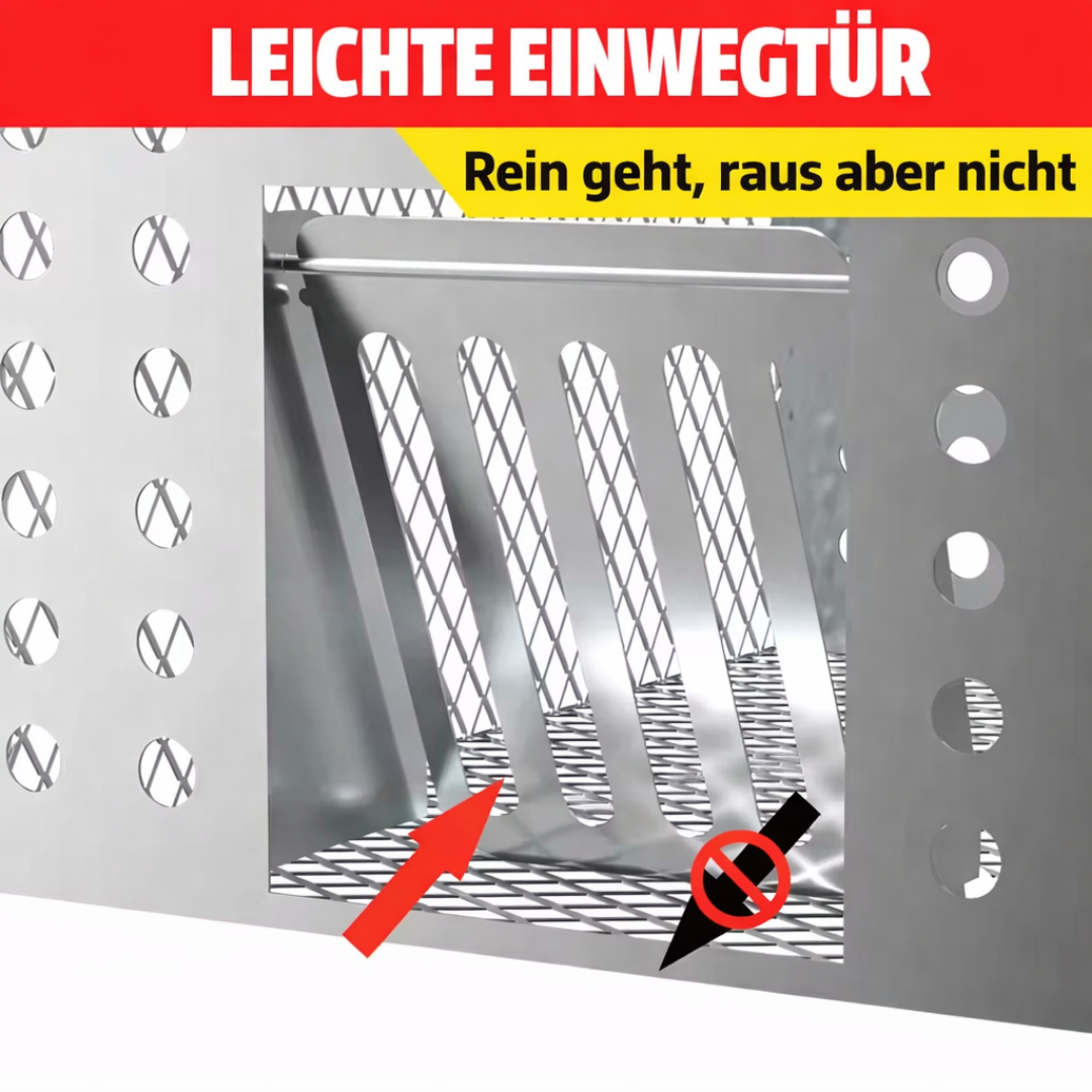 Automatic Mouse Trap – Galvanized Steel Multi-Catch for Up to 10 Mice