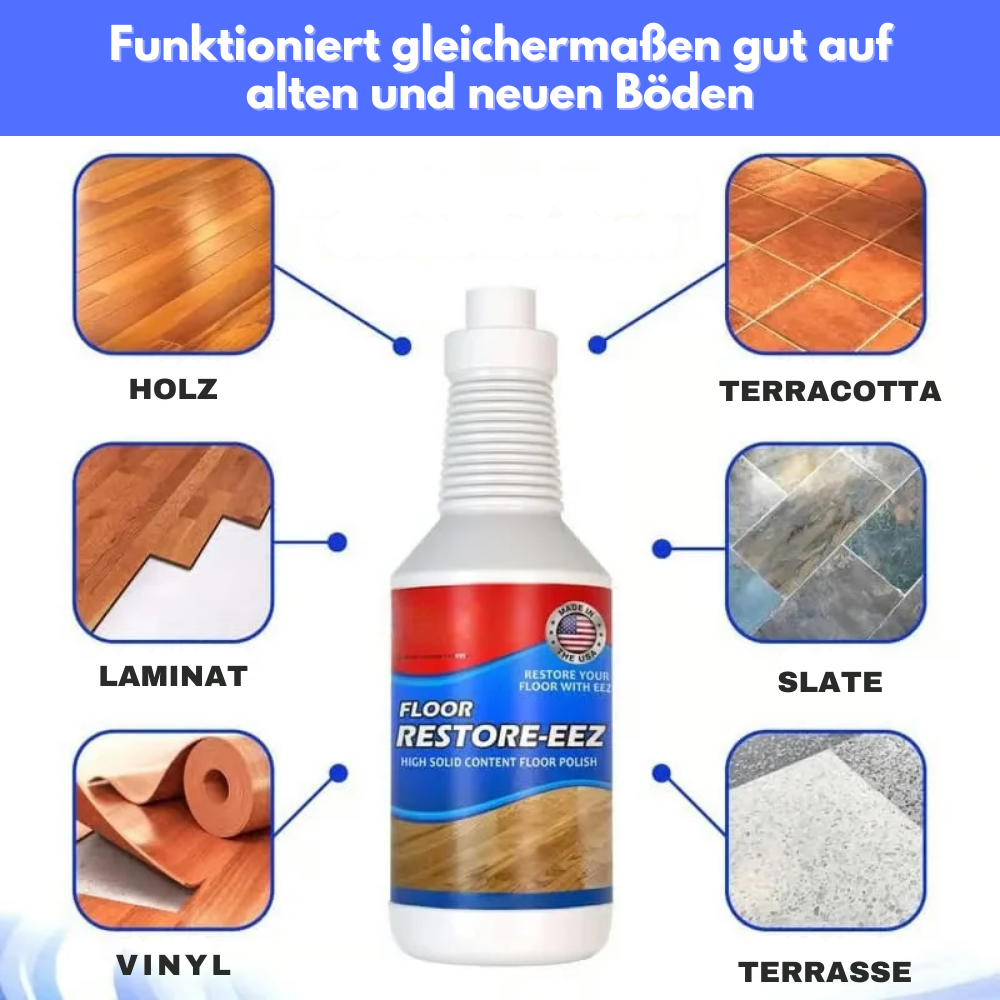SparkShine – Floor Cleaning & Polishing Liquid for Brilliantly Shiny Floors [1 + 1 Free]
