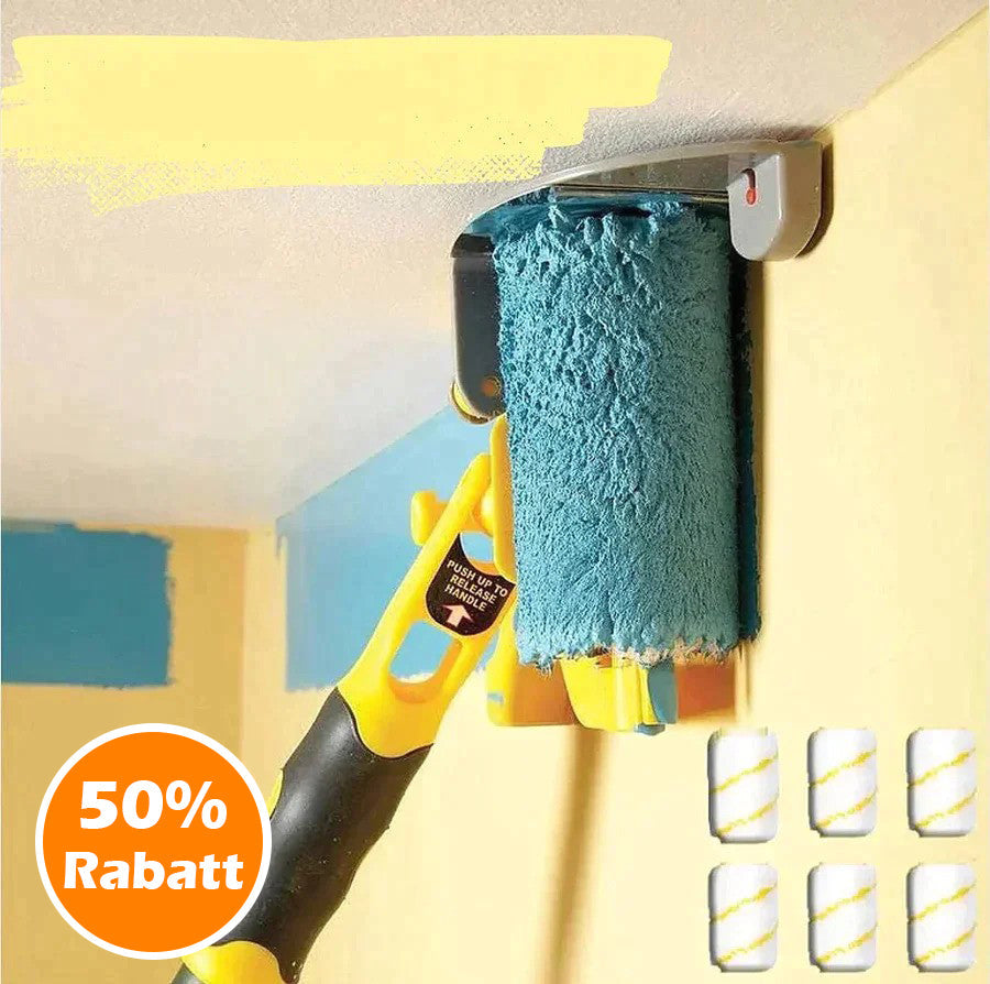 CleanPaint™ DIY Edge Roller Paint Brush – 50% OFF