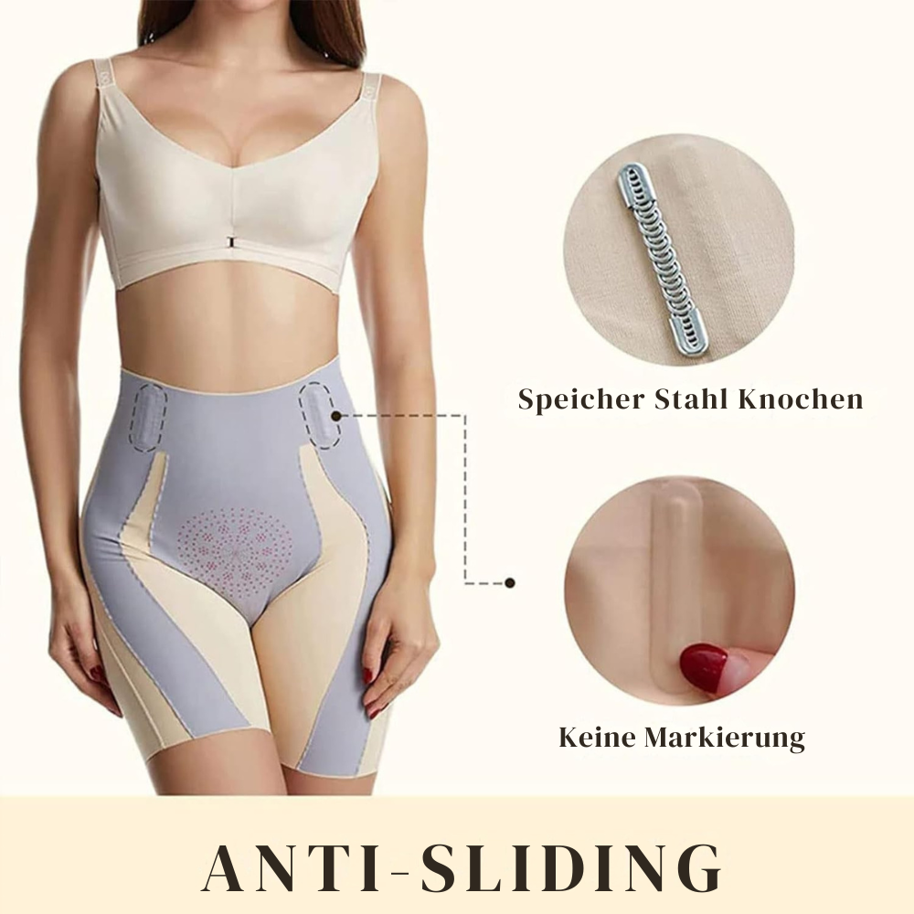 Seamless Body Shaping Shapewear with Butt-Lifting Zone for Women