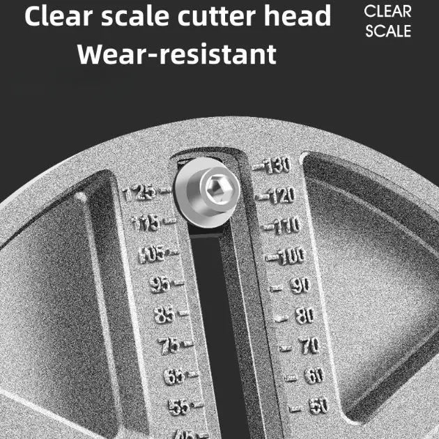 Adjustable Hole Cutter Drill Bit 45-130mm for Drywall & Softwood