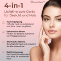 4-in-1 LED Light Therapy Facial Device with Heat and Massage