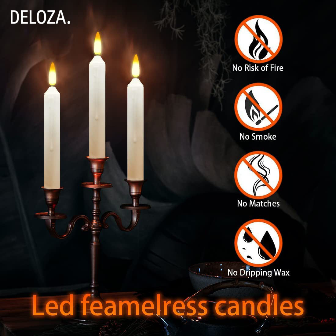 LedCandle™ – Flameless LED Candles Set of 12 [50% Off]