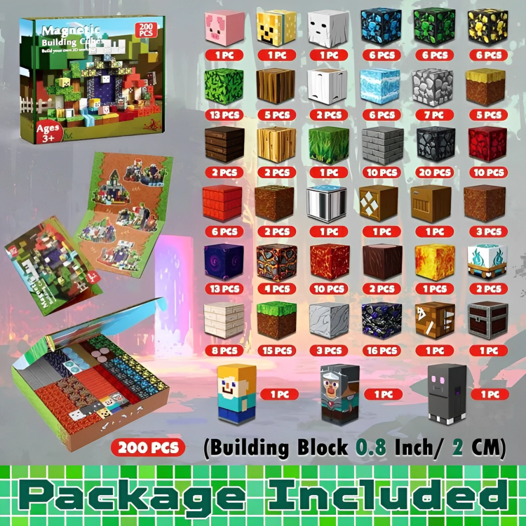 PixelBrix™ – (200-Piece Set) to Unleash Your Creativity [50% Off]