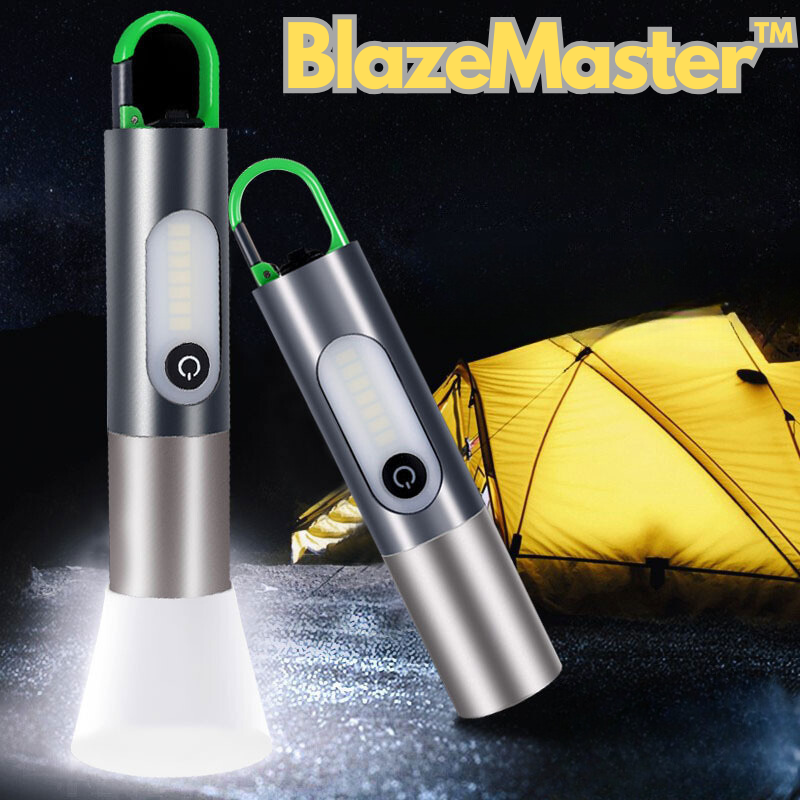BlazeMaster™ – Tactical Laser Flashlight with High Brightness and Precision [50% Off]