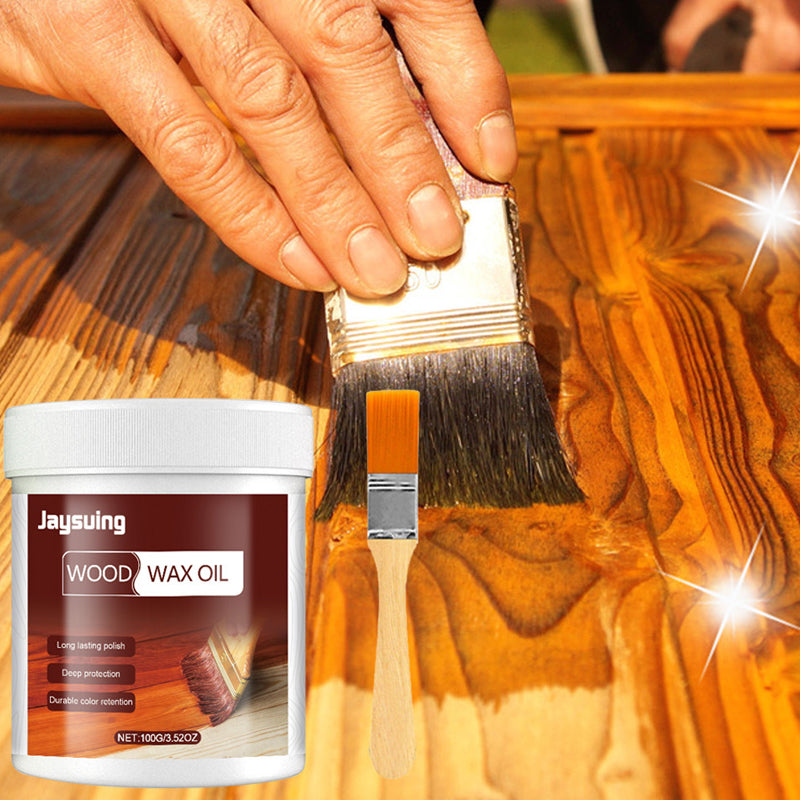 ShineGuard™ – Wood wax oil for long-lasting shine, protection, care & sustainability premium finish [50% Off]