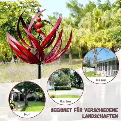 SerenitySpin™ – Flower Wind Spinner for Decorative, Colourful & Dynamic Garden Decoration [50% Off]
