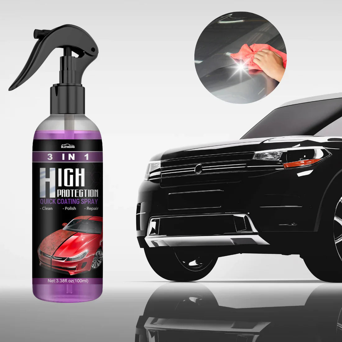 NanoSpray™ Ceramic Coating Spray [1 + 2 Free]