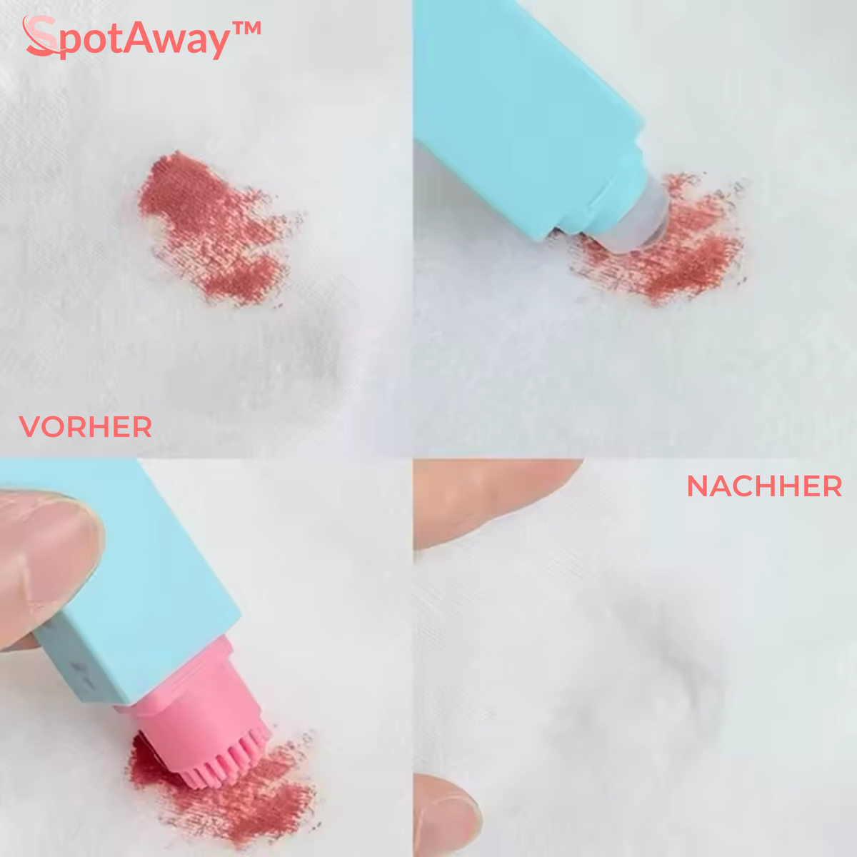 Portable Stain Removal Pen for Clothes – Water-Free Instant Cleaning