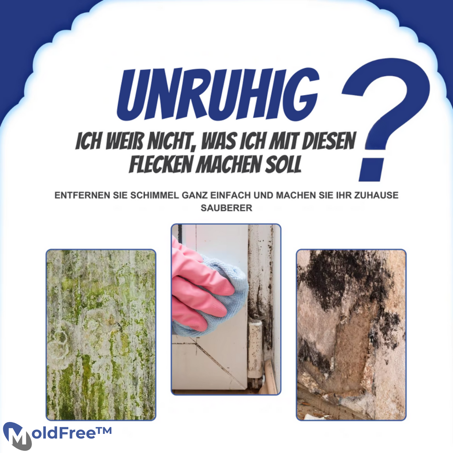 MoldFree™ – Mould Removal Spray for Clean, Hygienic & Mould-Free Surfaces [1 + 1 Free]