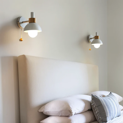 NordLume – Stylish LED Wall Light with Pull Switch for Cozy Ambient Lighting [50% Off]