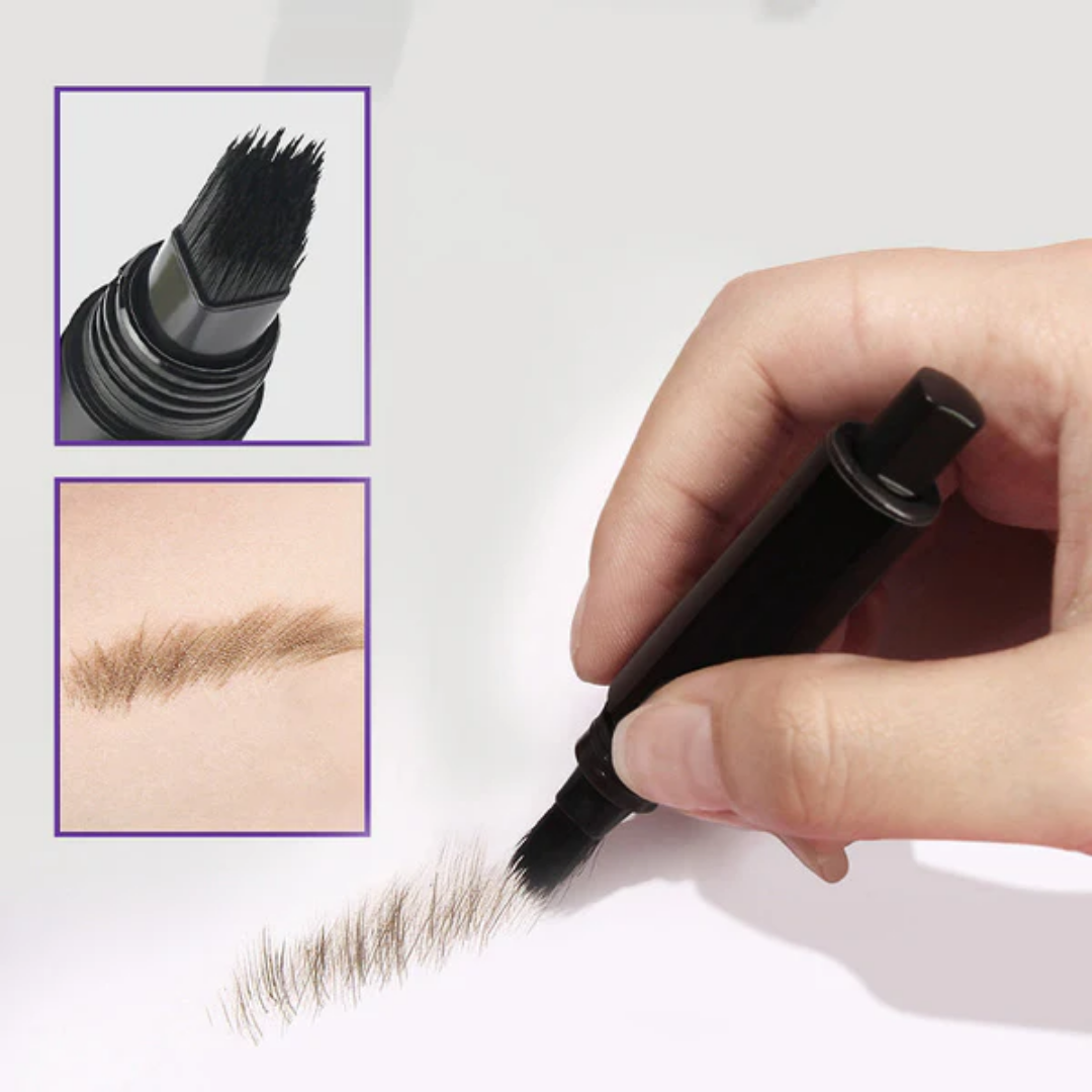 BellaBrow™ – Angled brush & liquid gel eyebrow pencil for perfect eyebrows [50% discount]