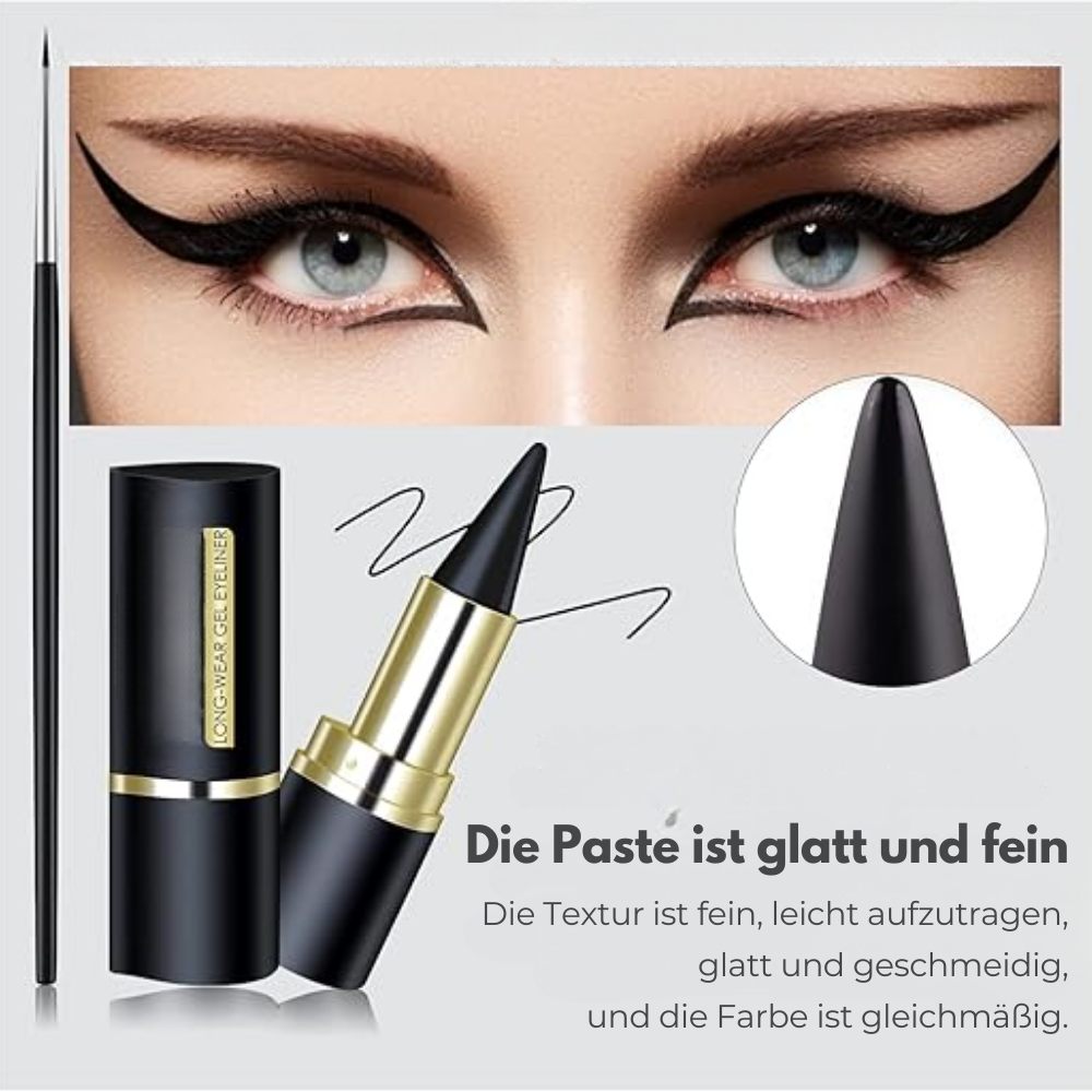 Waterproof Gel Eyeliner – Creamy Long-Lasting Smudge-Proof Formula