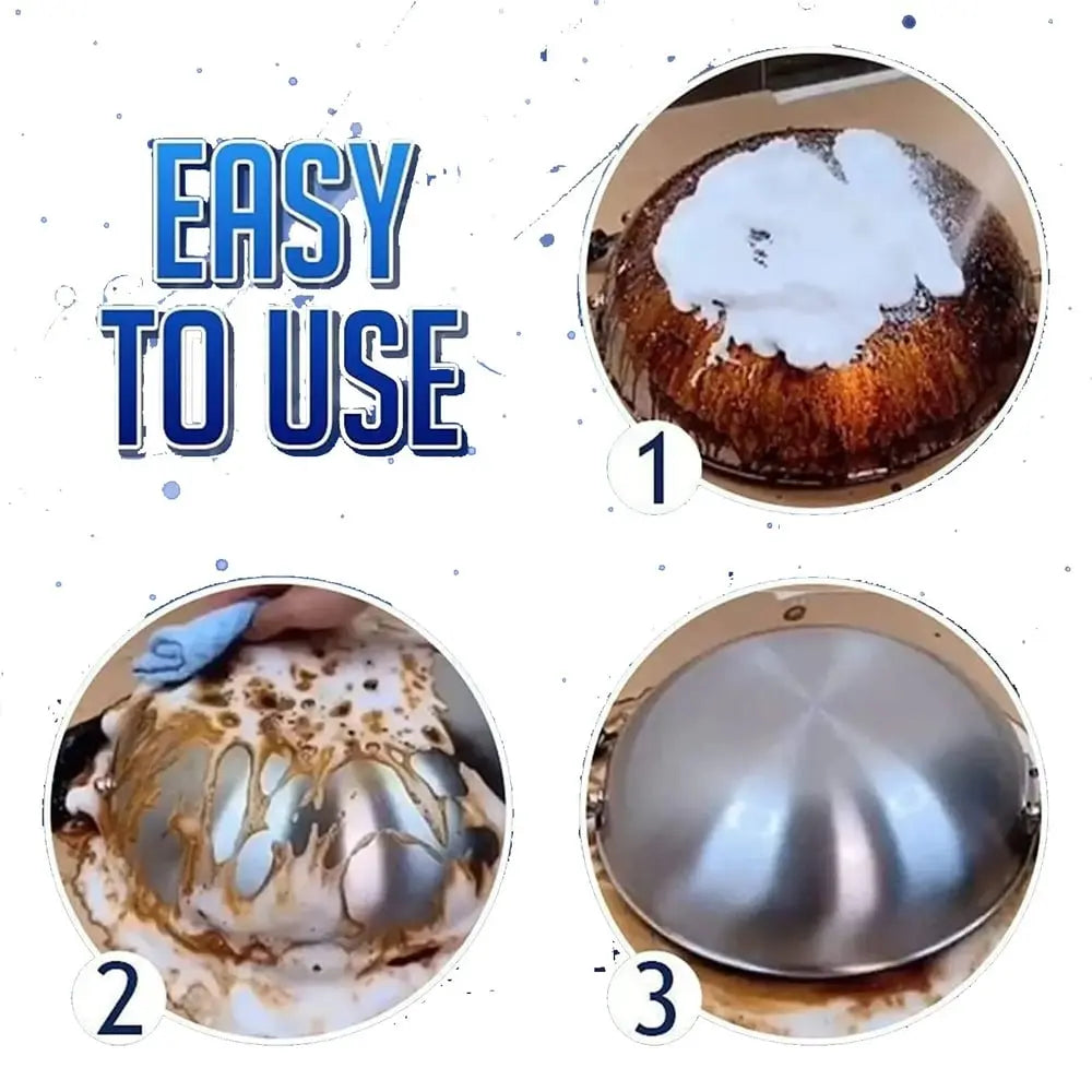 Foam Grease Cleaner Spray for Kitchen & Bathroom Surfaces